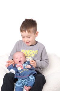 Baby with boy