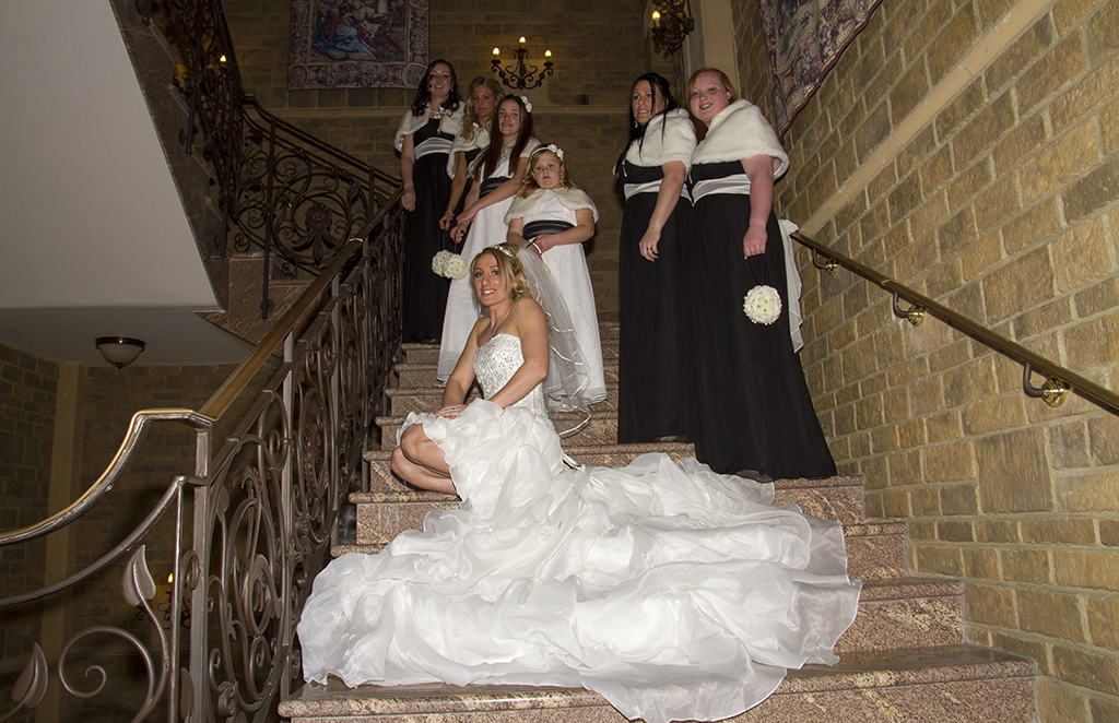 Bride Stairs
