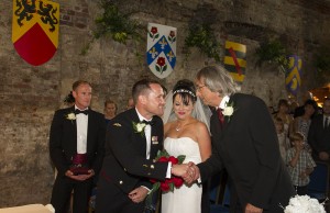 Bride Groom and Father