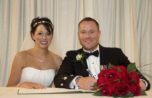 Bride and Groom Register