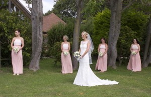 Bride and Bridesmaids
